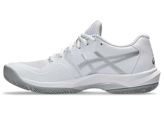 Asics Game FF Women's Tennis Shoes (White/Pure Silver)