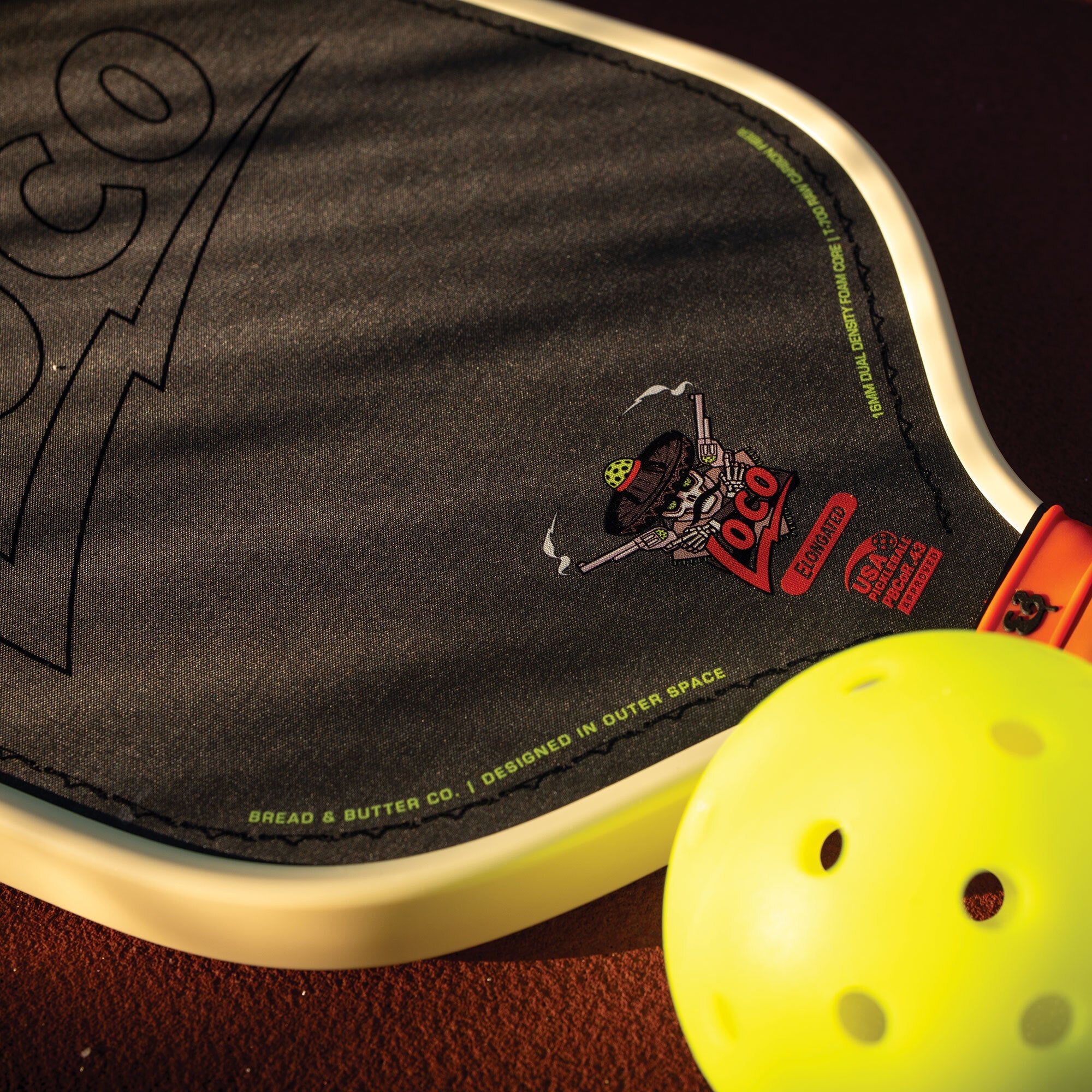 Bread&Butter Loco 16mm Pickleball Paddle- Elongated