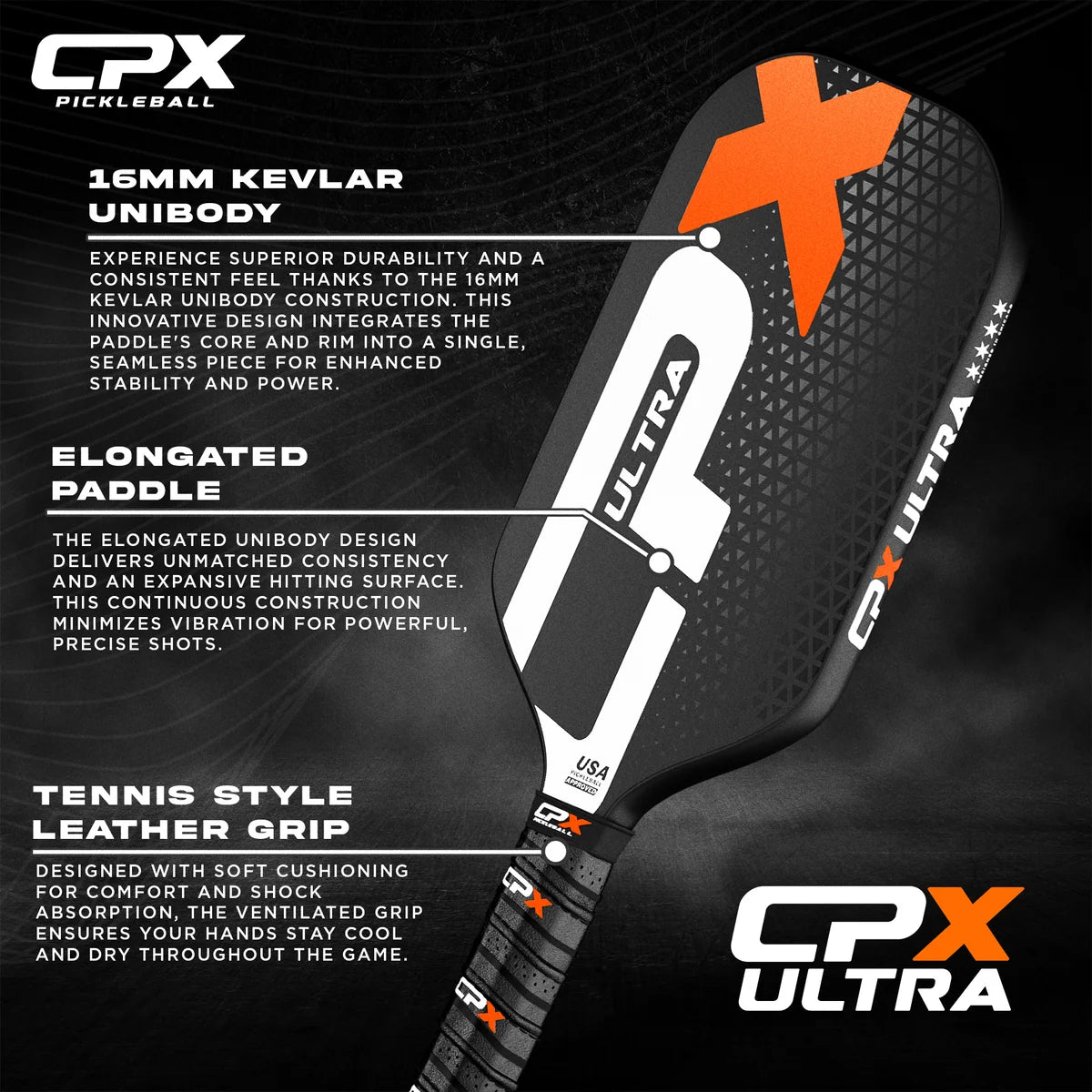 CPX Ultra Pickleball Paddle