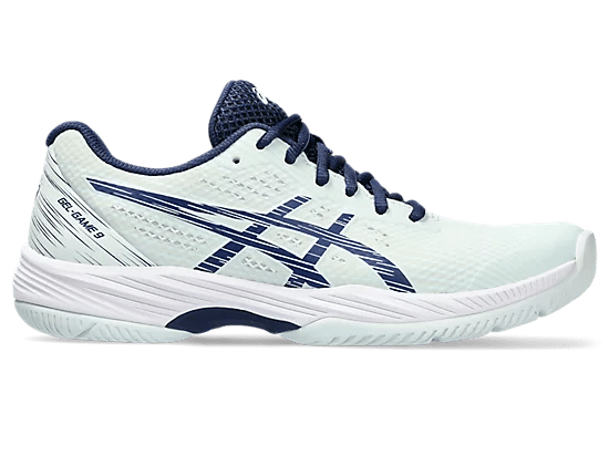 Asics Gel Game 9 Women's Tennis/Pickleball Shoe (Pale Mint/Blue Expans