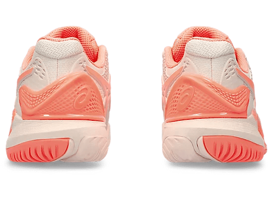 Asics Shoes Asics Women's Resolution 9 Tennis/Pickleball Shoes (Pearl Pink/Sun Coral)