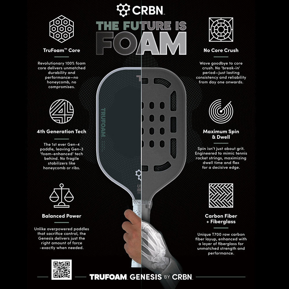 CRBN³ TF Genesis (Elongated) Pickleball Paddle