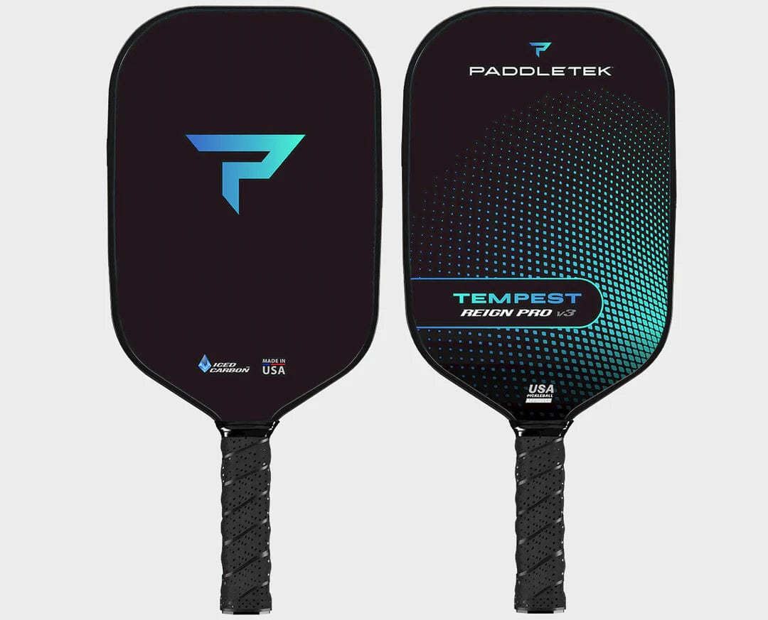 Paddletek Pickleball Paddles Seafoam Paddletek Tempest Reign Pro V3 Pickleball Paddle