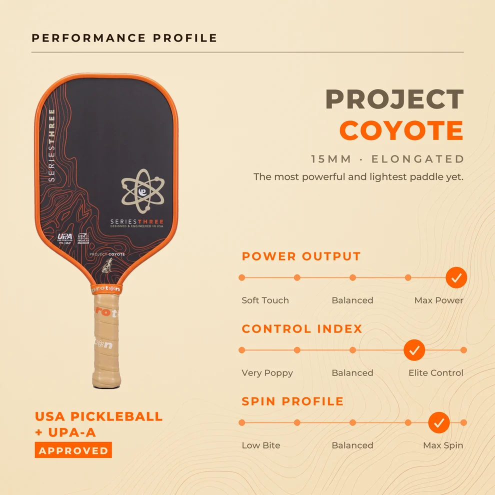 Proton Project Coyote Pickleball Paddle