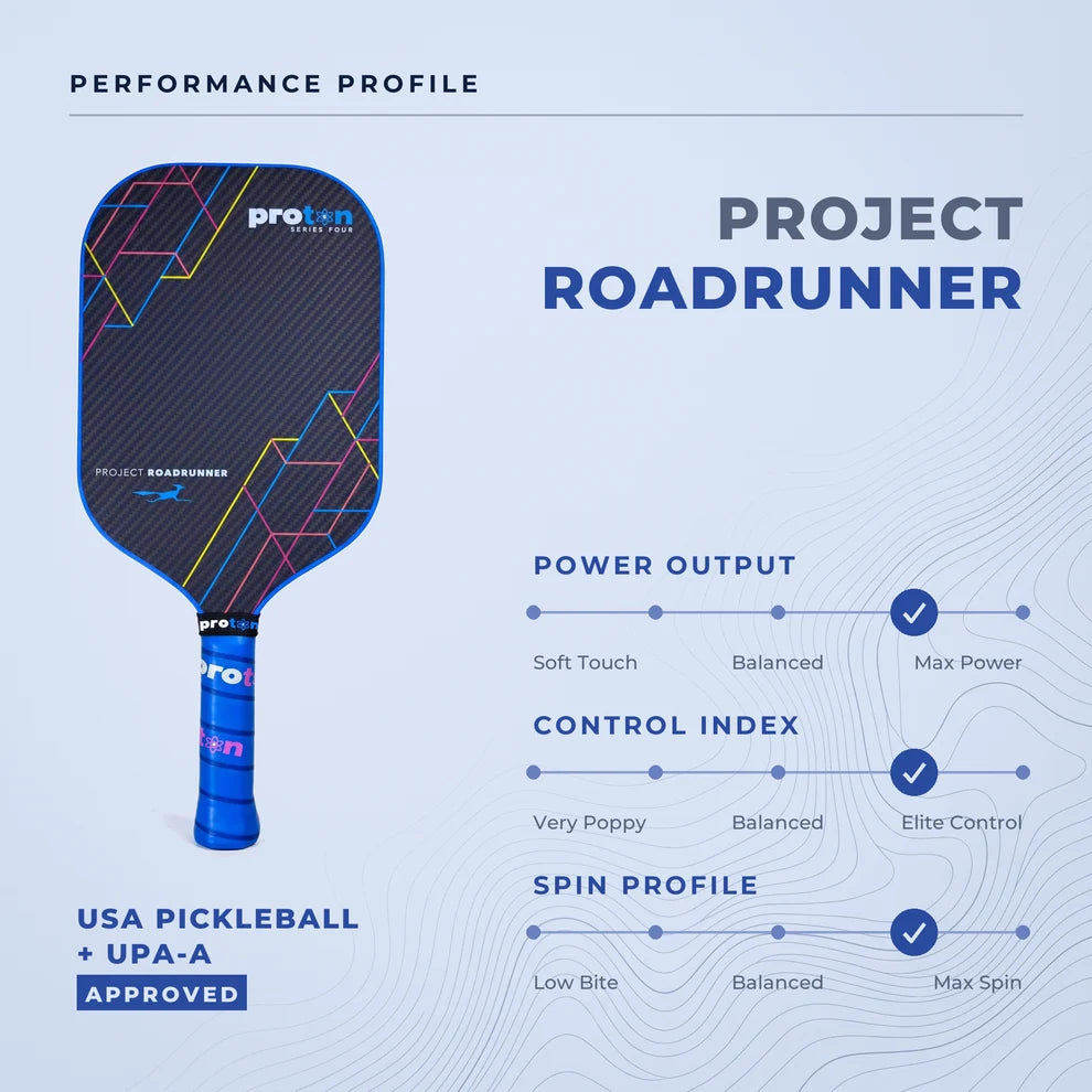 Proton Project Roadrunner Pickleball Paddle