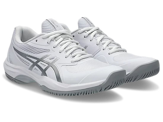 Asics Game FF Women's Tennis Shoes (White/Pure Silver)