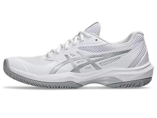 Asics Game FF Women's Tennis Shoes (White/Pure Silver)