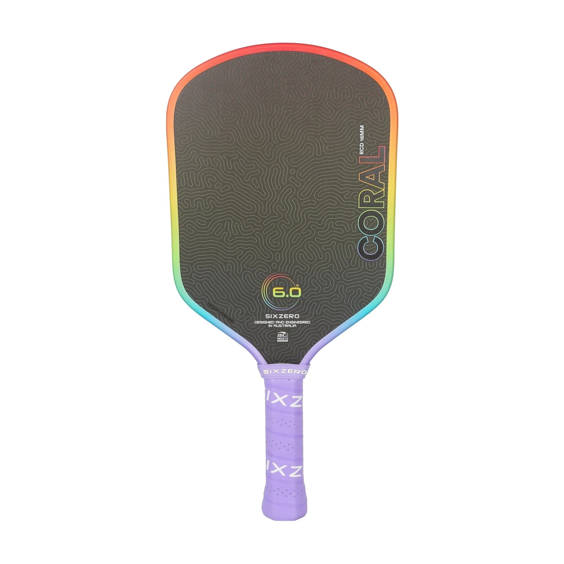 Six Zero Coral Pickleball Paddle