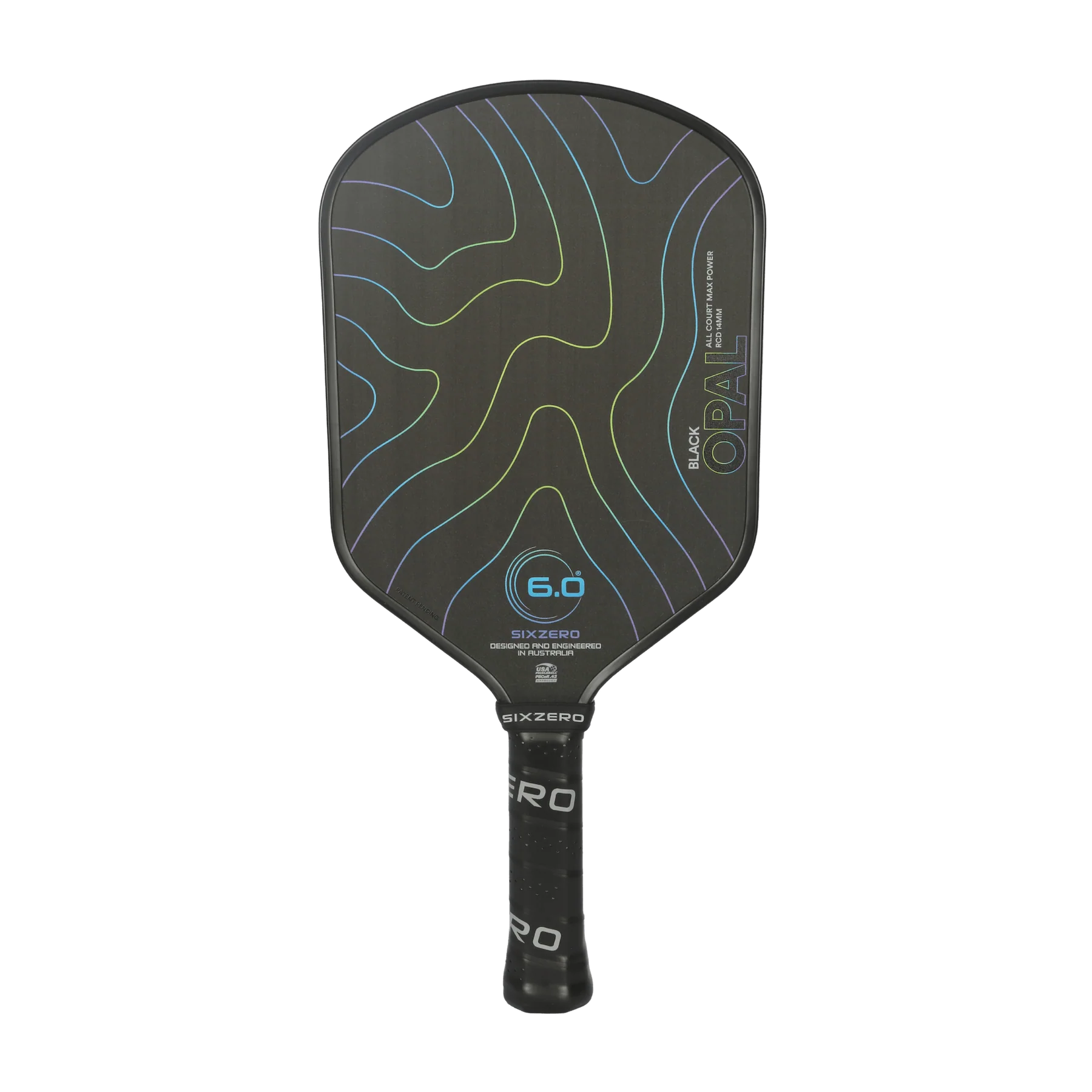 Six Zero Black Opal Pickleball Paddle