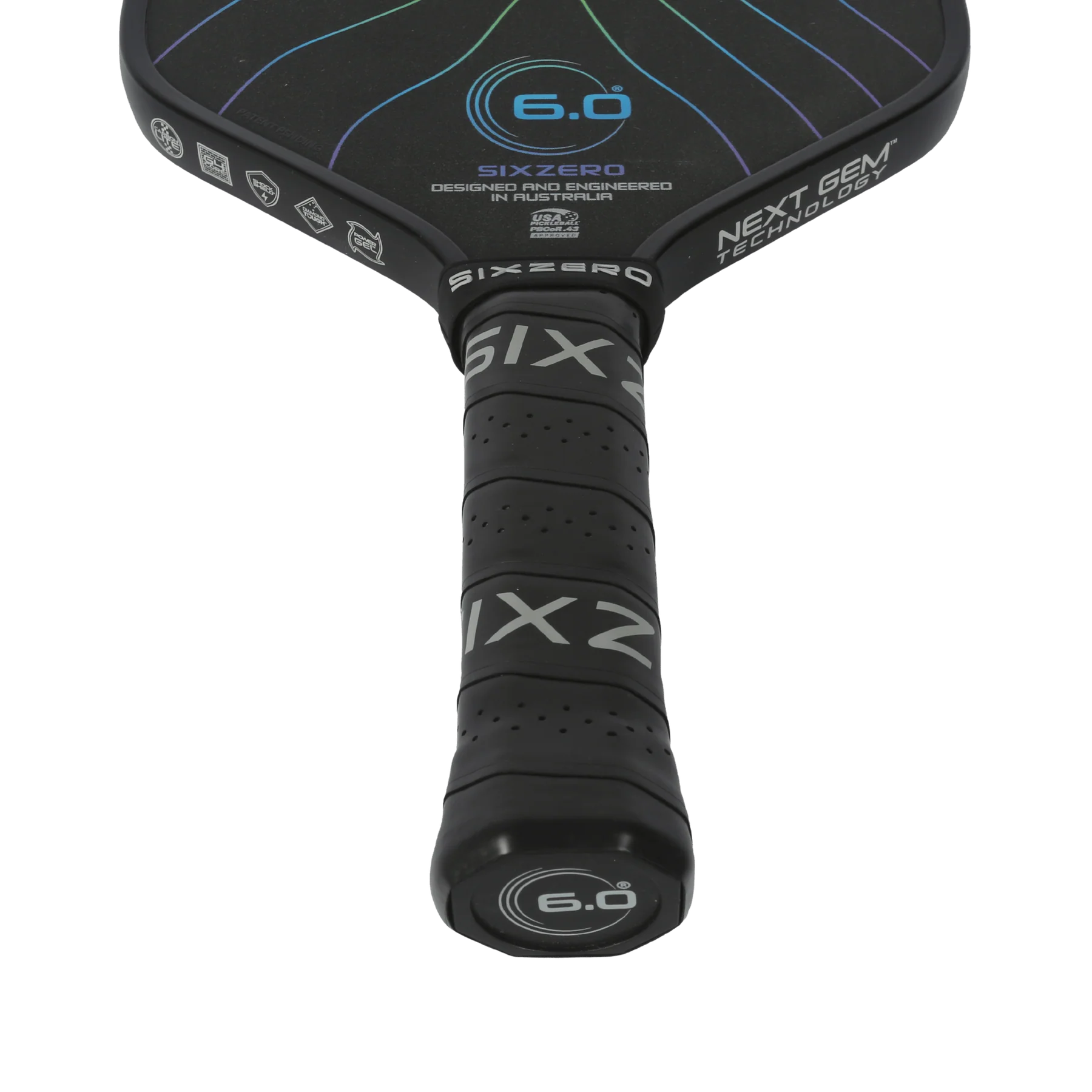 Six Zero Black Opal Pickleball Paddle