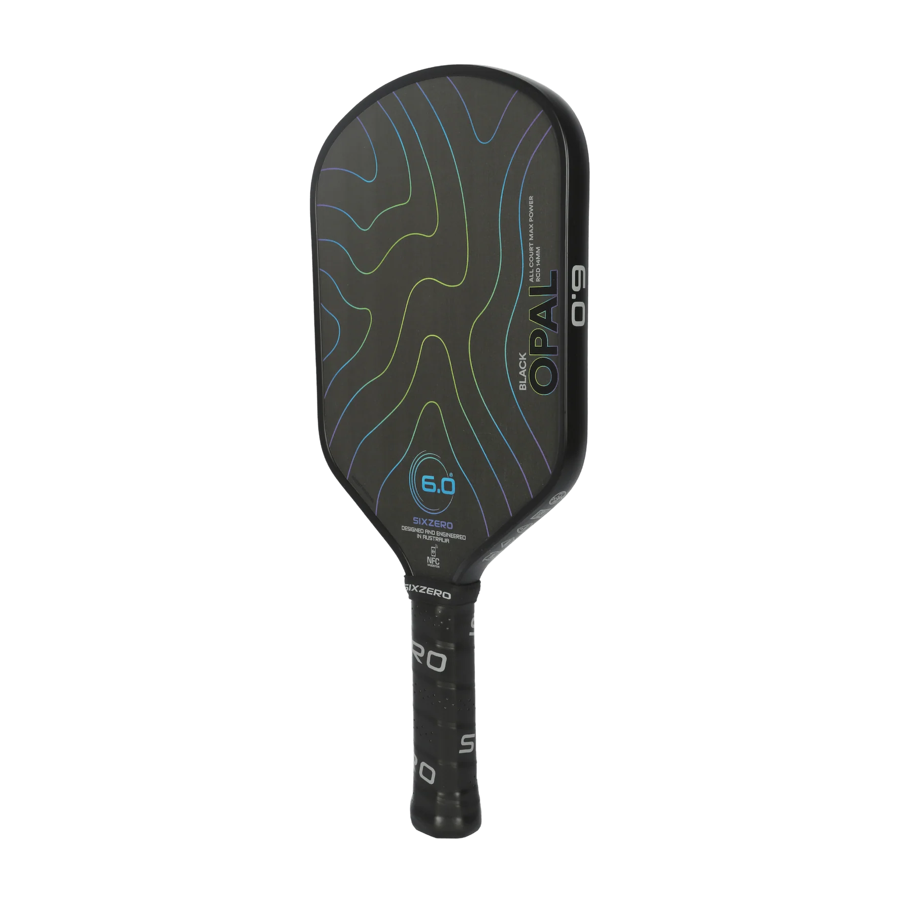 Six Zero Black Opal Pickleball Paddle