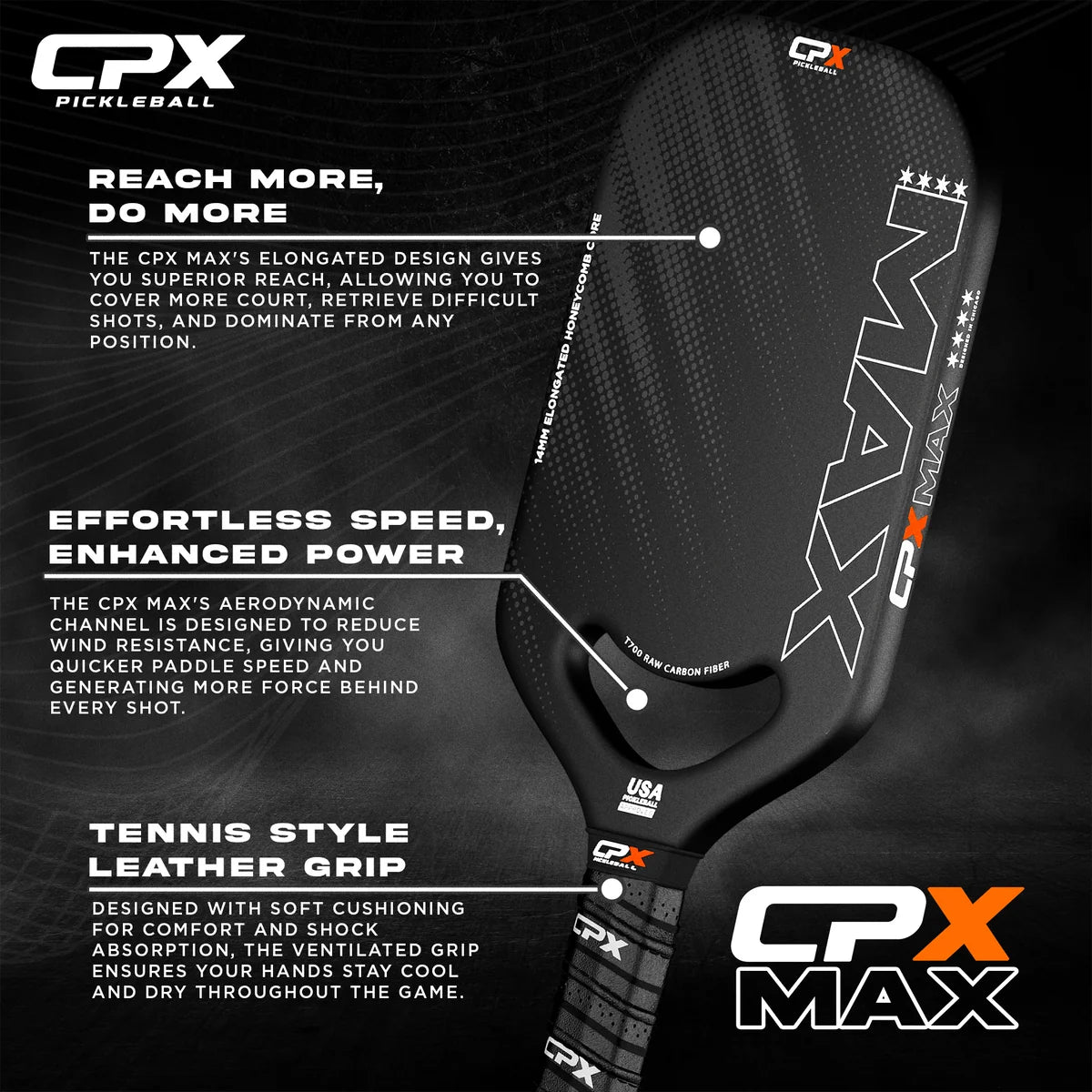 CPX Max Pickleball Paddle