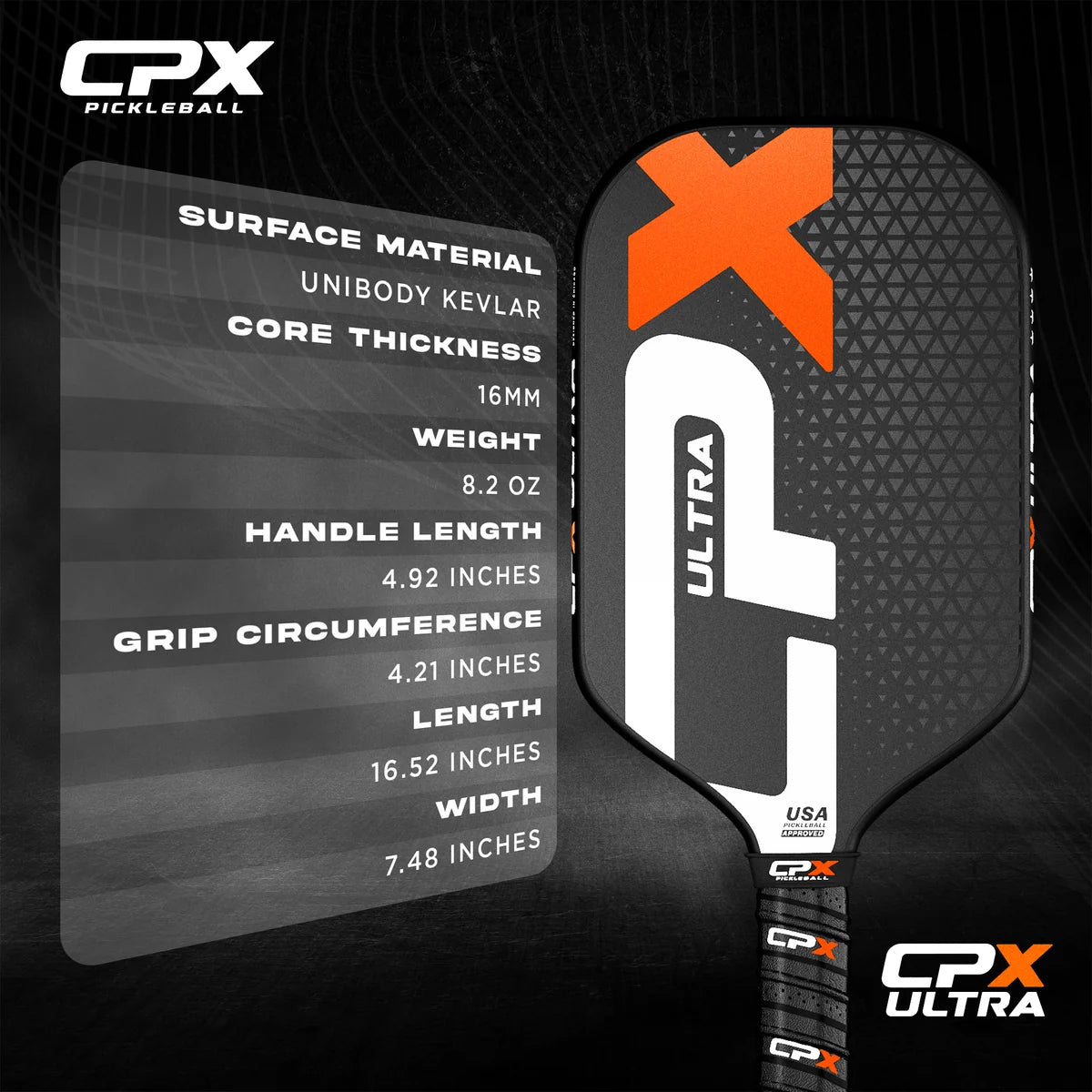 CPX Ultra Pickleball Paddle