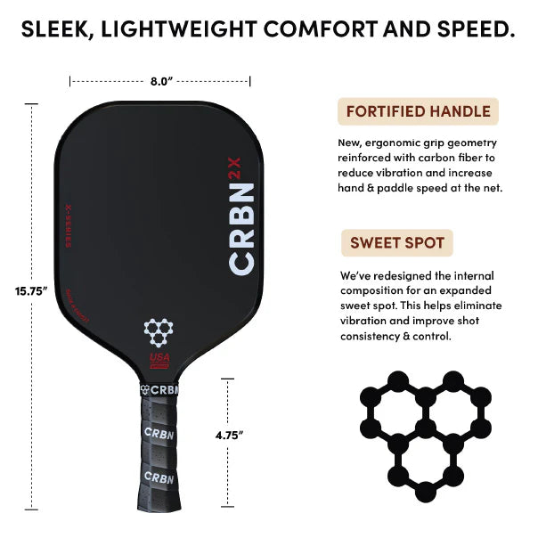CRBN 2X Power Series / CRBN² X Series (Square Paddle)