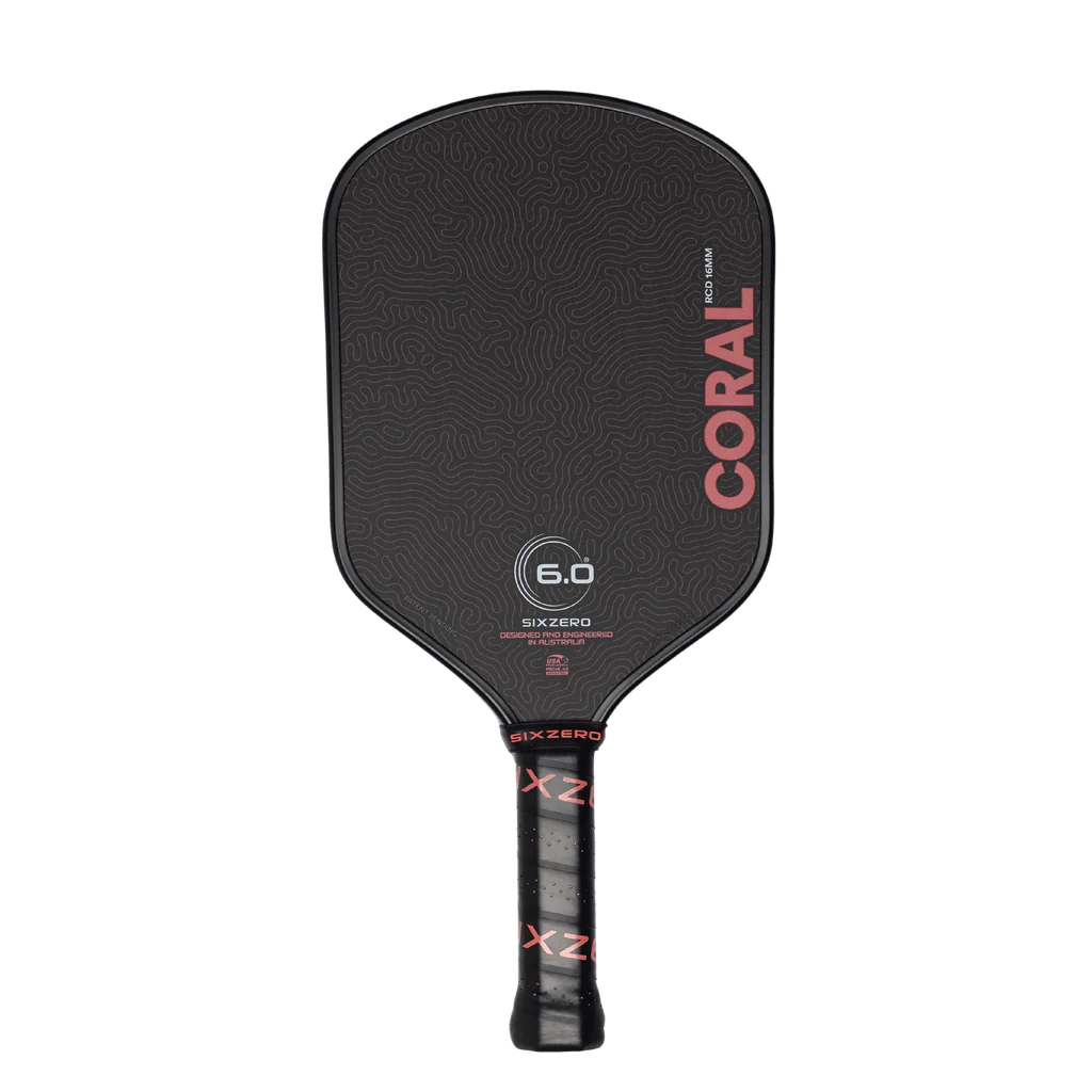 Six Zero Coral Pickleball Paddle