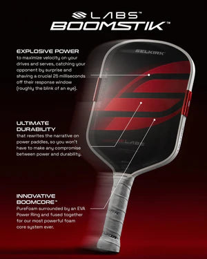 Selkirk LABS Project Boomstik Pickleball Paddle