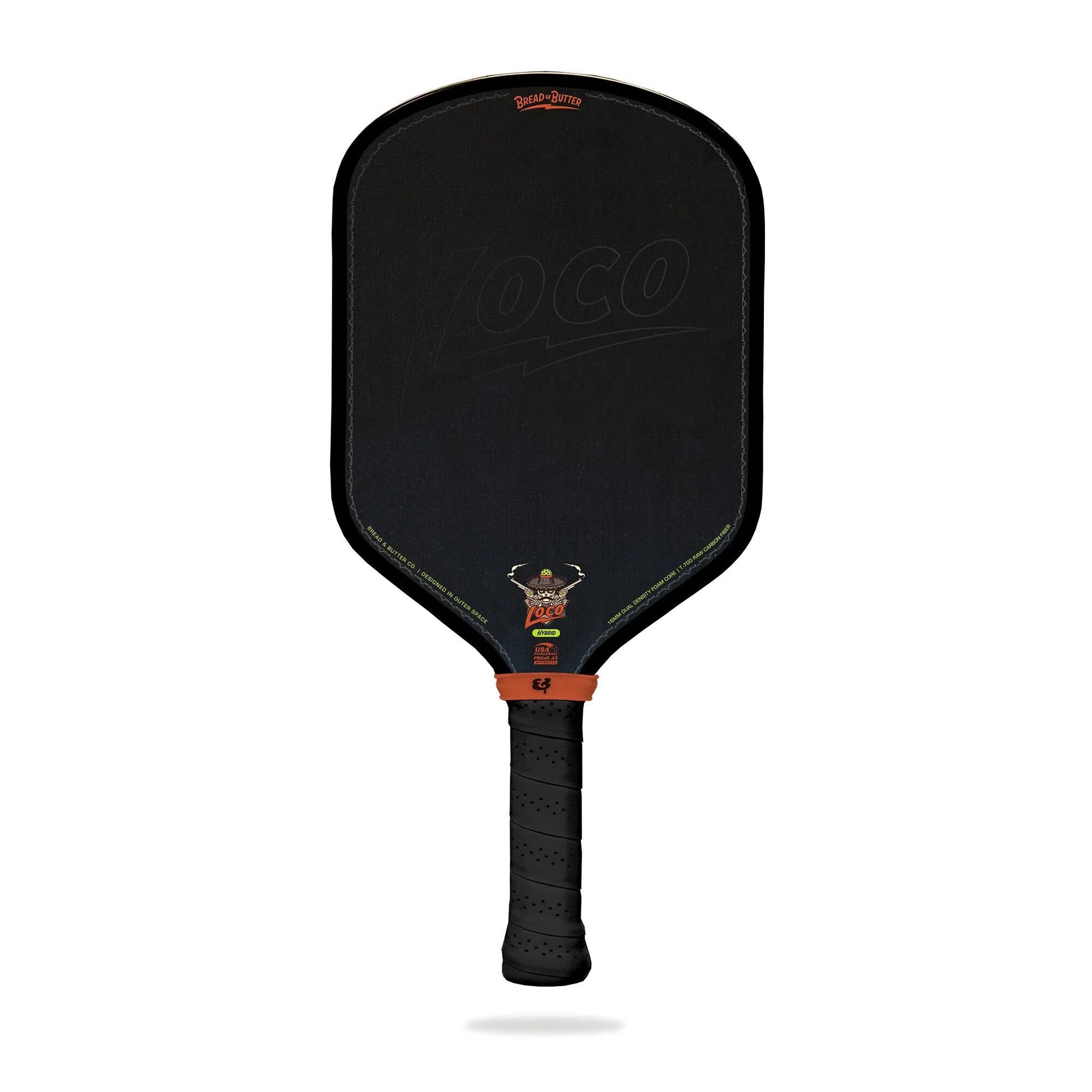 ラケット(硬式用) Bread & Butter LOCO Pickleball Paddle Bread&Butter Loco 16mm Pickleball Paddle- Hybrid