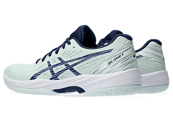 Asics Shoes Asics Gel Game 9 Women's Tennis/Pickleball Shoe (Pale Mint/Blue Expanse)