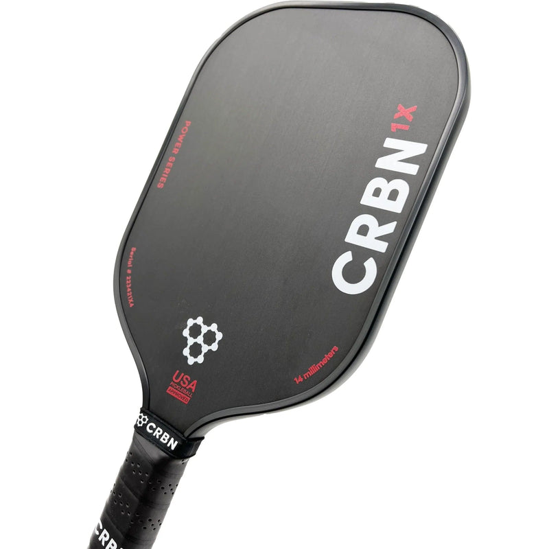 Crbn Pickleball Paddles 16mm CRBN 1X Power Series (Elongated Paddle)