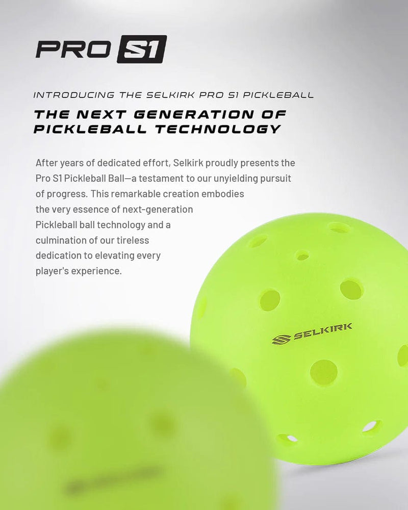 Selkirk Balls Selkirk Pro S1 Pickleball
