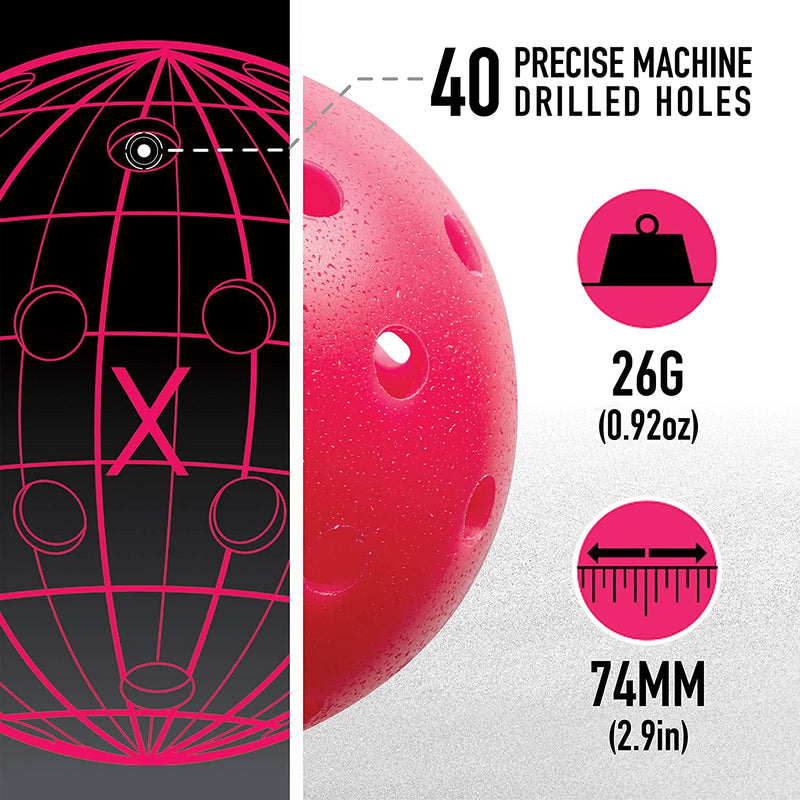 Franklin Balls Franklin X-40 Outdoor Pickleball Balls