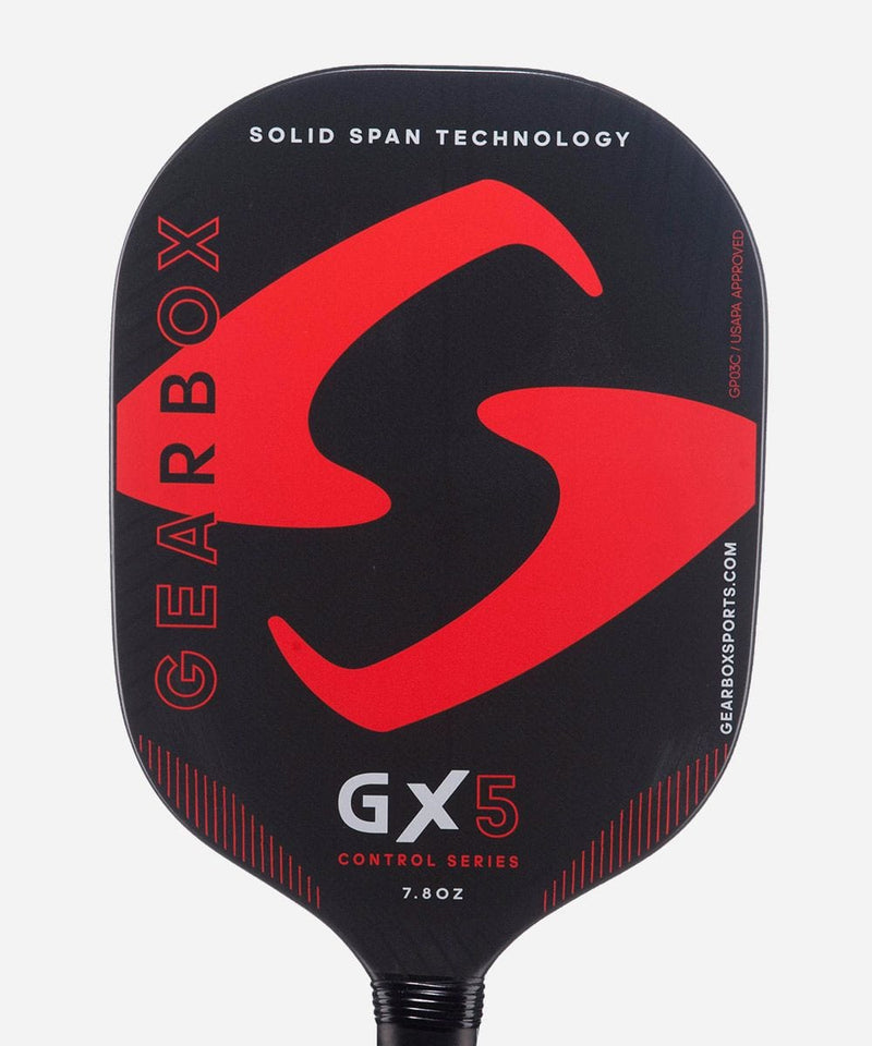 Gearbox Pickleball Paddles 7.8 oz / 3 5/8" Gearbox GX5 Control Pickleball Paddle