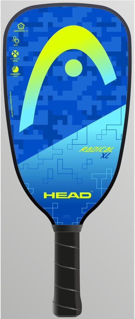 Head Pickleball Paddles Light Blue Head Radical XL Pickleball Paddle