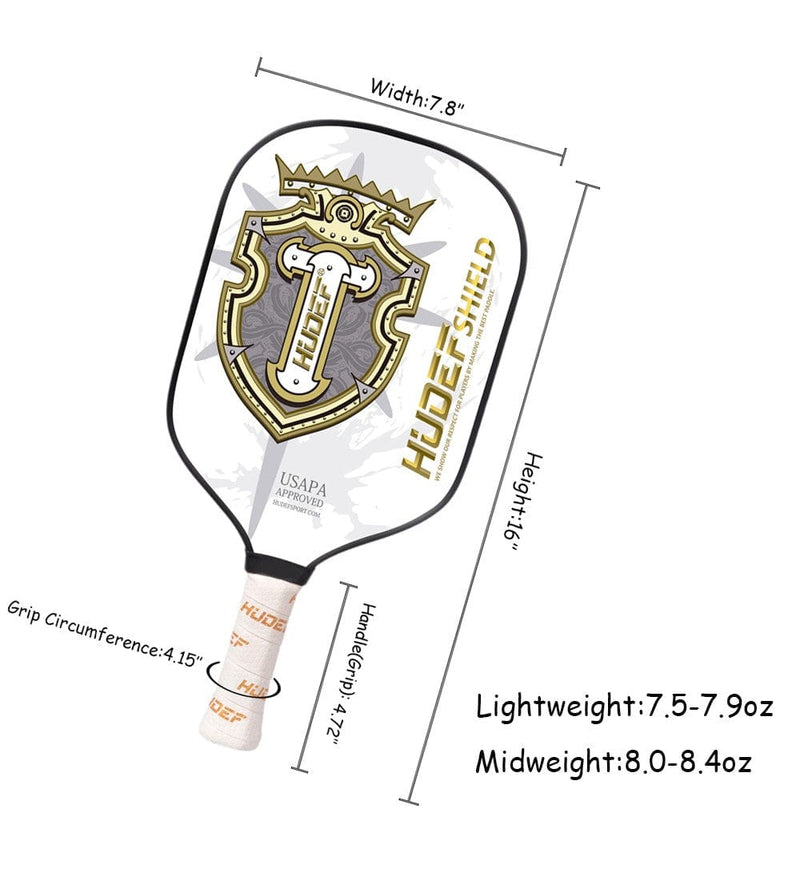 Hudef Pickleball Paddles Hudef Shield Pickleball Paddle