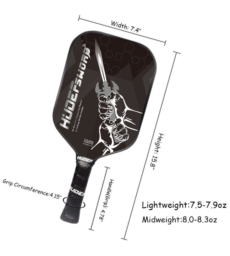 Hudef Pickleball Paddles Hudef Sword Pickleball Paddle