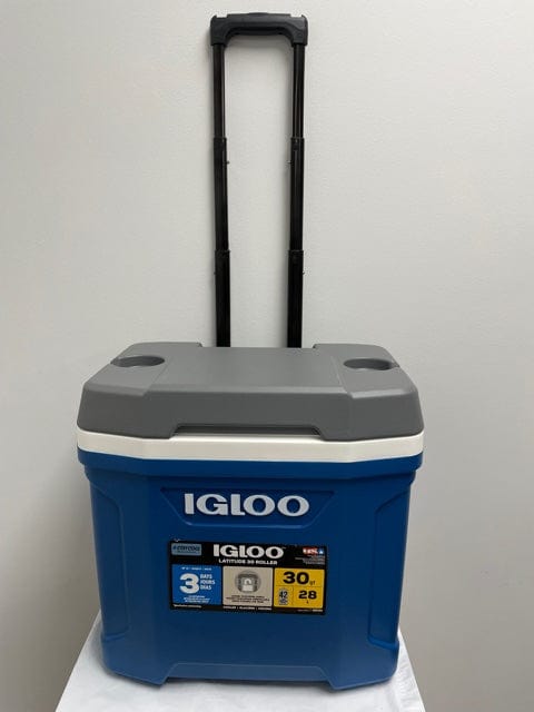 Igloo Coolers Blue Igloo Latitude 30 Roller Cooler