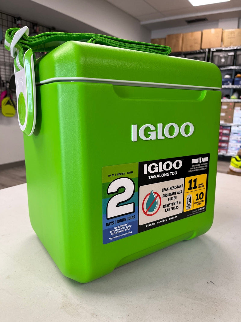 Igloo Coolers Green Igloo Tag Along Too Cooler