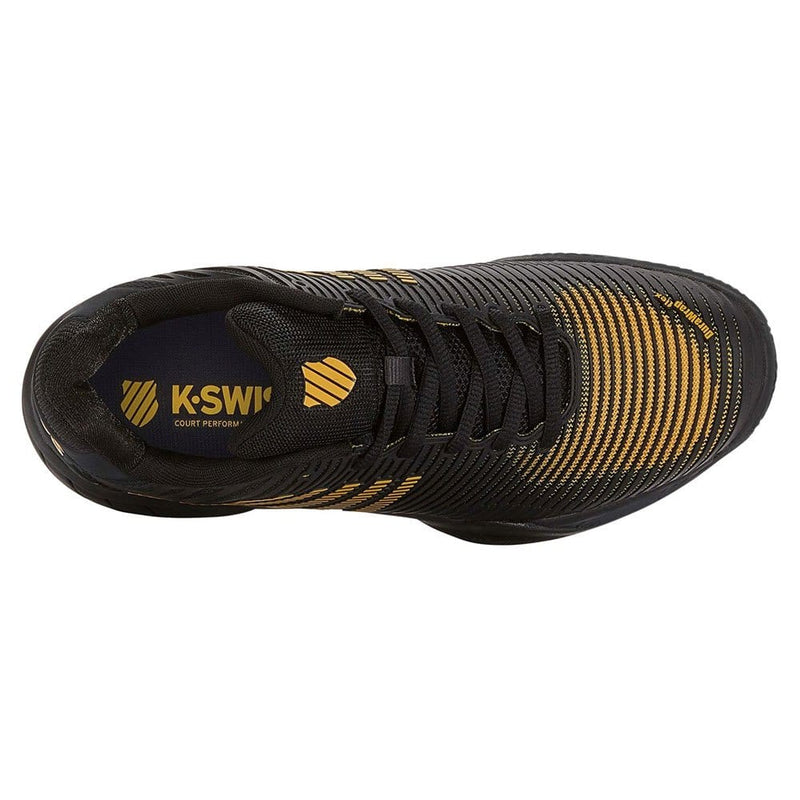 K-Swiss Shoes K-Swiss Men's Hypercourt Express 2 Pickleball Shoes (Amber Yellow)