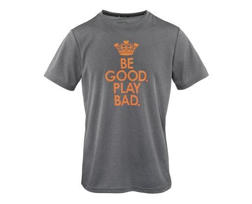 MEN'S BADMINTON T-SHIRT [GREY] ATSN425-1 - Smash Nation