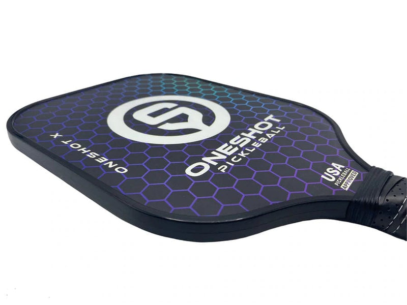 OneShot Pickleball Paddles Black OneShot X Pickleball Paddle