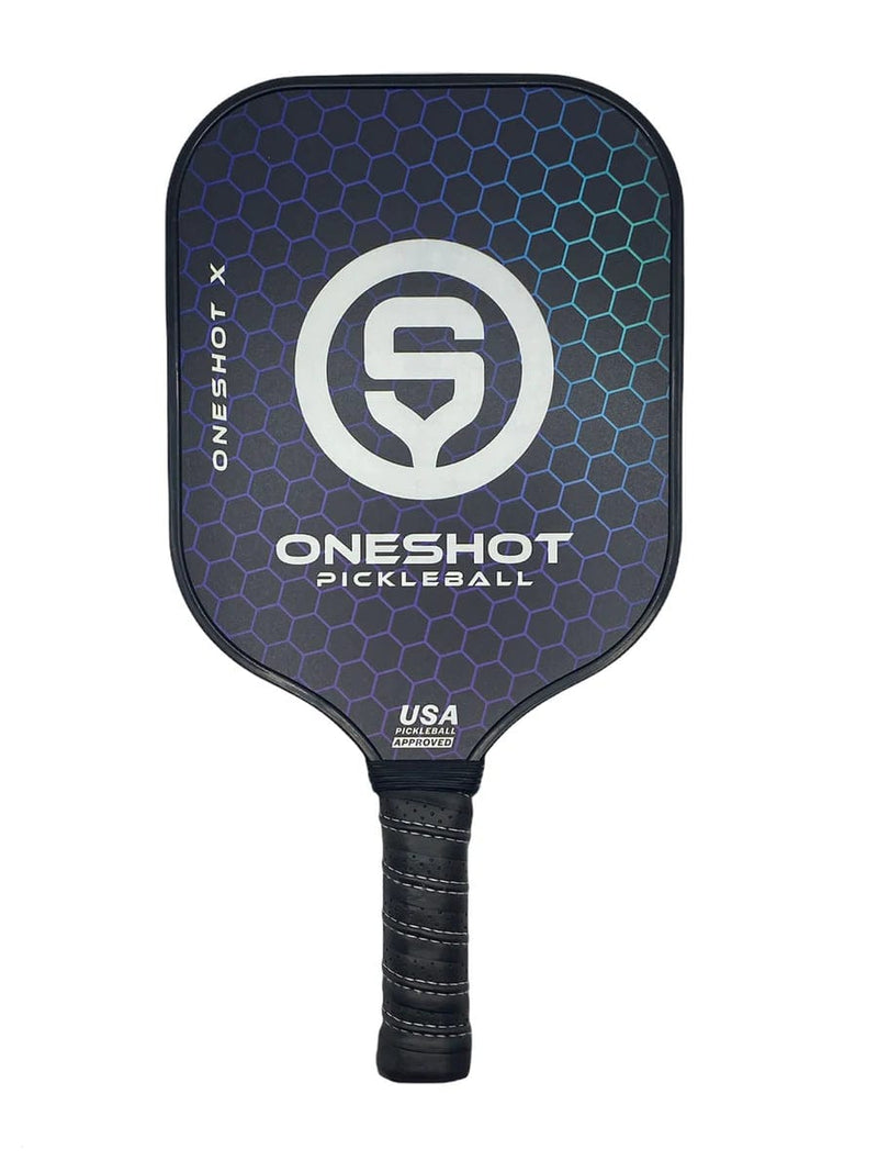 OneShot Pickleball Paddles Black OneShot X Pickleball Paddle