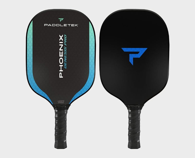 Paddletek Pickleball Paddles Blue Paddletek Phoenix Genesis Pro Pickleball Paddle