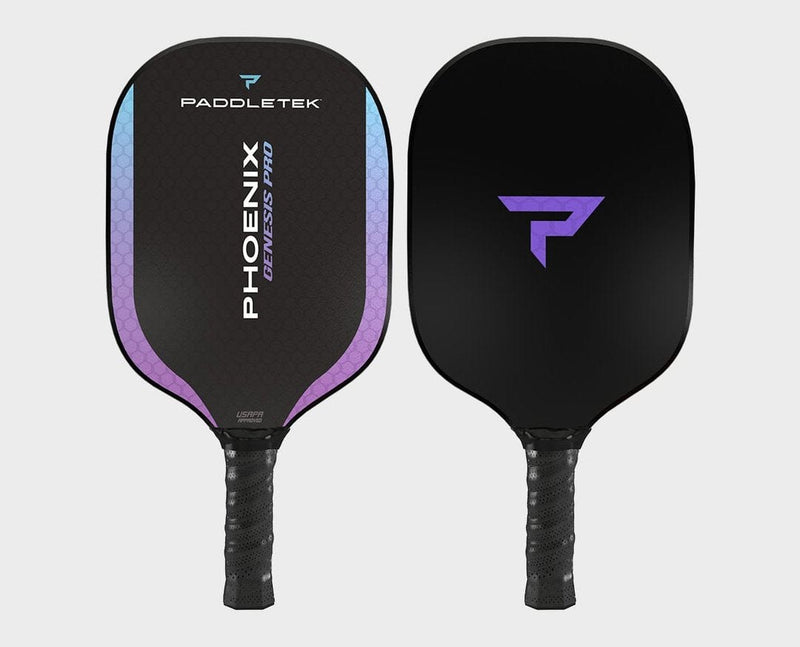 Paddletek Pickleball Paddles Purple Paddletek Phoenix Genesis Pro Pickleball Paddle