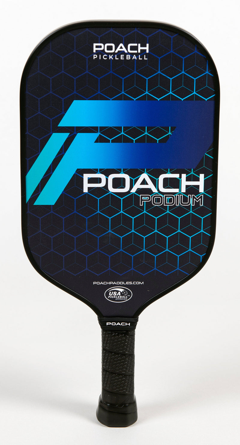 Poach Pickleball Paddles Blue Poach Podium Pickleball Paddle