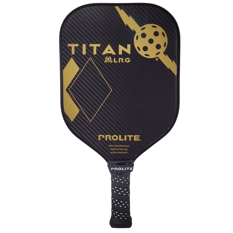 Pro-Lite Pickleball Paddles Gold Pro-Lite Large Titan Edition Black Diamond Pickleball Paddle