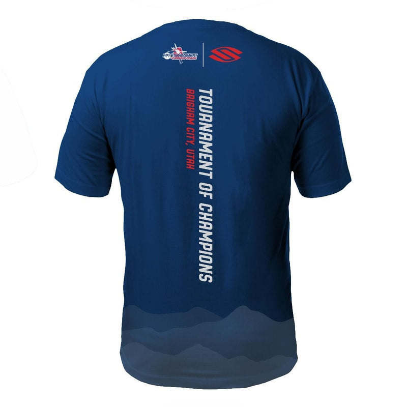 LIMITED EDITION SELKIRK TOC BLUE MEN'S SHORT SLEEVE PERFORMANCE CREW - Smash Nation