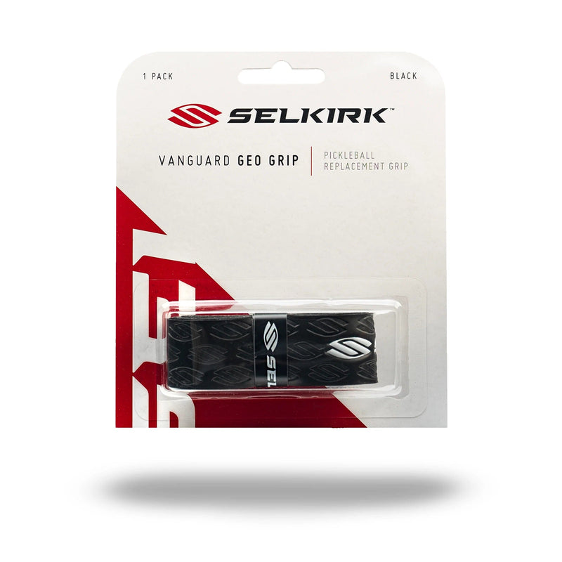 Selkirk Grips Black Selkirk Vanguard Geo Pickleball Grip