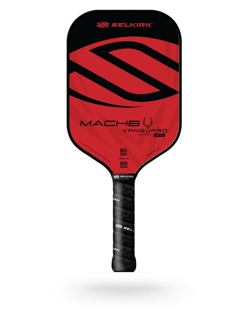 Selkirk Pickleball Paddles Crimson Black / Lightweight Selkirk Vanguard Hybrid 2.0 Mach6 Pickleball Paddle