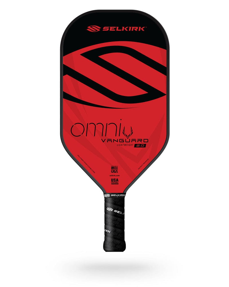 Selkirk Pickleball Paddles Crimson Black / Lightweight Selkirk Vanguard Hybrid 2.0 Omni Pickleball Paddle