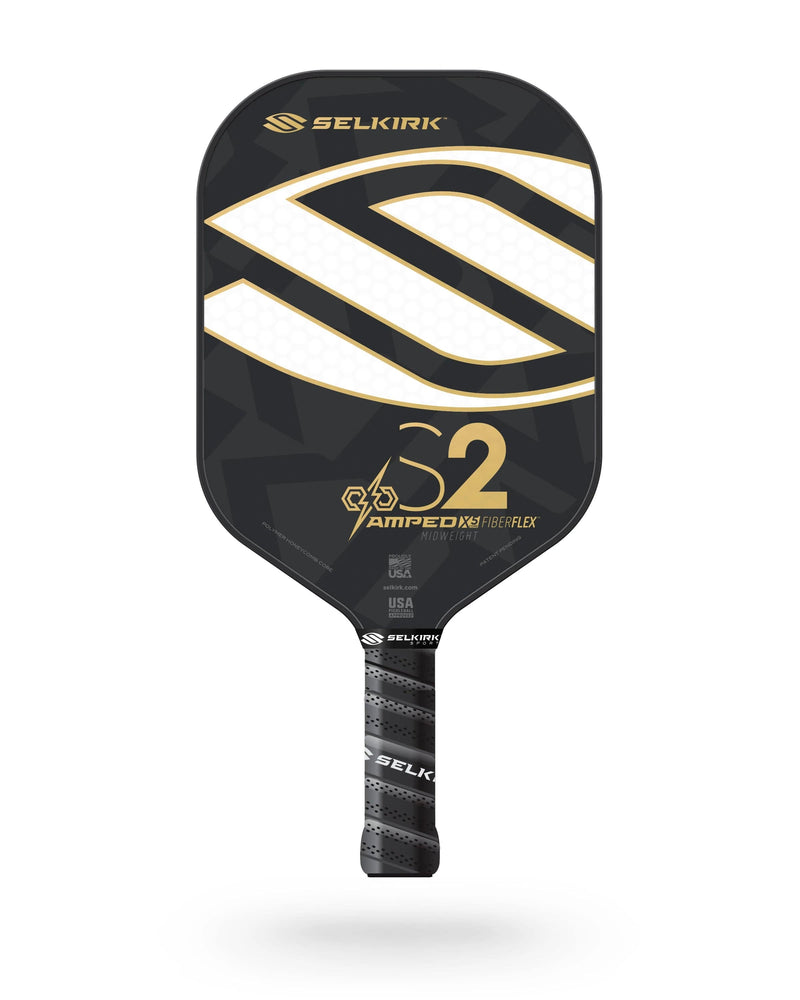 Selkirk Pickleball Paddles Regal Black / Midweight Selkirk 2021 AMPED S2 Pickleball Paddle