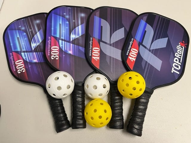 Top Rally Pickleball Paddles Top Rally 300 Power & 400 Hybrid Paddle Package