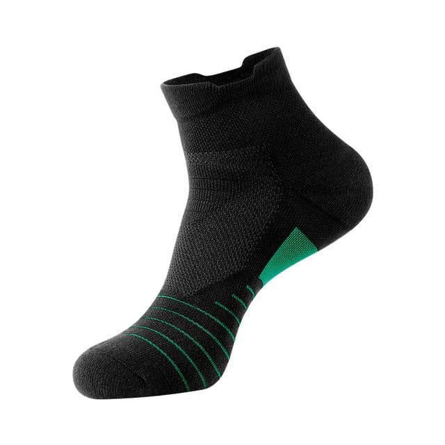 Top Rally Socks Black/Green Top Rally Sports Socks 150