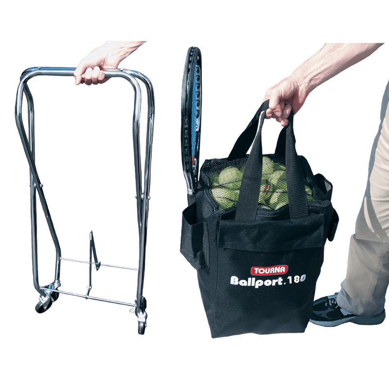 Tourna Collectors Tourna Ballport 180 Ball Folding Cart