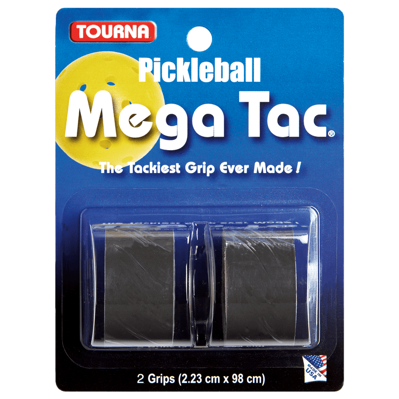 Tourna Grips Black Tourna Mega Tac Pickleball Grip