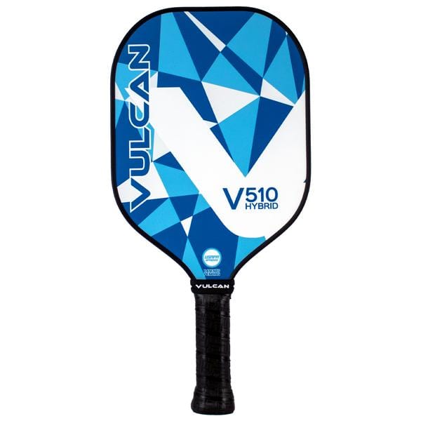 Vulcan Pickleball Paddles Blue Geo Vulcan V510 Hybrid Pickleball Paddle