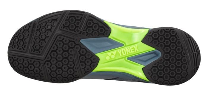 Yonex Shoes Yonex Power Cushion SHB57 Unisex Court Shoes [Blue/Grey]